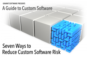 Part 5 highlights how to reduce custom software risk