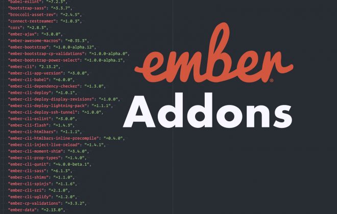 Leveraging Ember Addons