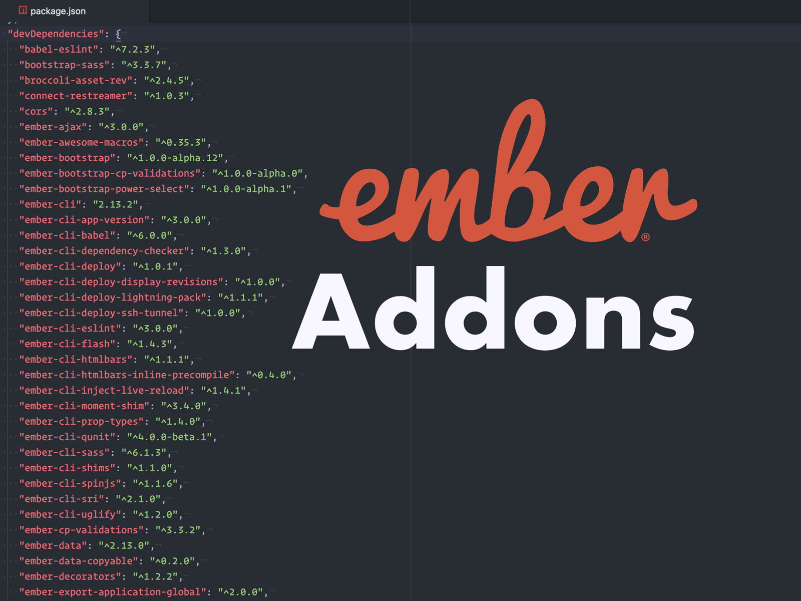 Leveraging Ember Addons