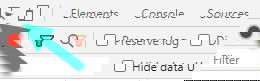 Chrome's DevTools element inspection tool.