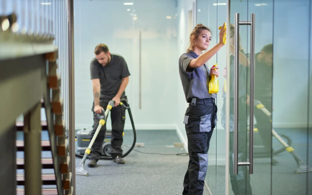 Scheduling and Routing for Commercial Cleaning - Services Case Study